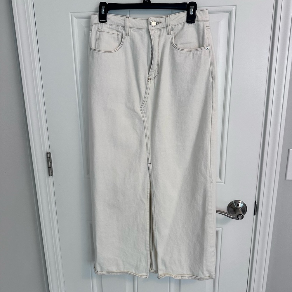Women’s denim skirt Jeans in Off-White